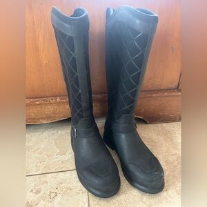 Women's Black Muck Company Pacy Riding,  Winter & Rain Boots